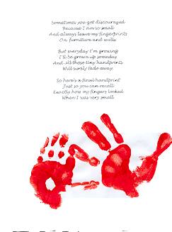 Big Brother Jushua's Handprints