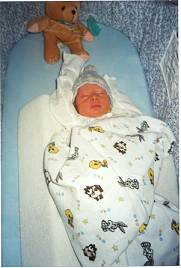 Matthew weighs about 4lbs 12ozs