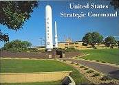 Big Missile in front of the Sac Hdqtrs Bldg